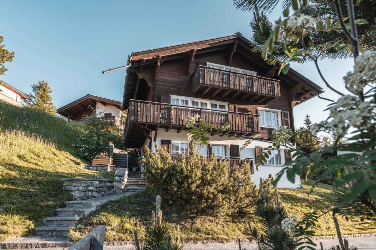 Chalet Sunna Hoeckli - Pistennah Und Ruhig Mit Panoramablick Arosa Dış mekan fotoğraf